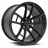 20" MRR M392 Black Wheels for Dodge Challenger / Charger 20X11 & 20X9.5 (Set Of 2)