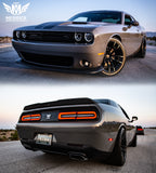 20" MRR M392 Black Wheels for Dodge Challenger / Charger 20X11 & 20X9.5 (Set Of 2)