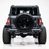 Ford Bronco 2021-2026 Rear SoFlo Baja Steel Bumper Black