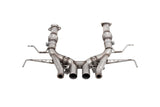 CORSA Performance Corsa 2023 Chevrolet Corvette C8 Z06 3in Valved Cat-Back Exhaust Muffler Delete Track System w/o Tip 21113