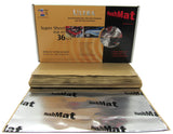HushMat Super Bulk Kit –  Sound Deadening & Thermal Insulation (36 Sq Ft, Silver Foil)