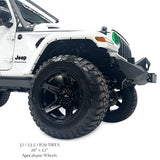 Apocalypse 5 Spoke Wheel for Jeep Gladiator /  Wrangler 5 Lug (Black)