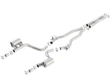 Borla 2015-2023 Dodge Challenger Hellcat 6.2L V8 ATAK w/ Valve Simulator CB Exhaust Factory Valance