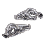 Ford F150 5.0 Coyote 1-3/4 Shorty Tuned Length Exhaust Headers Polished Silver Ceramic 11-14