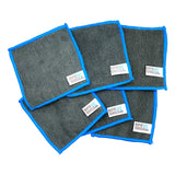 Micro RDTs – 6-Pack Ultra-Soft Microfiber Towels (10 x 10 cm / 4 x 4 in)