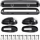2000-2006 GMC Chevy HD Smoked White Amber LED Roof Cab Lights