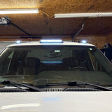 2000-2006 GMC Chevy HD Smoked White Amber LED Roof Cab Lights