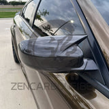 2011+ Dodge Charger/Chrysler 300 M-style Carbon Fiber Mirror Cap Covers