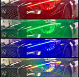 2014-2024 Infiniti Q50 RGBW Flow Series LED DRL Boards
