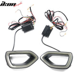 2015-2023 Dodge Charger SRT Smoke White DRL/Yellow Signal LED Lights