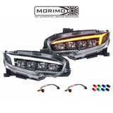 2017-21 Honda Civic 10th Gen Hatchback XB LED Headlights V2 by Morimoto
