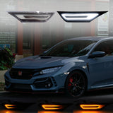 HRS 2017-20 Honda Civic 10th Gen Hatchback FK7-FK8 Side Reflectors - Markers V2