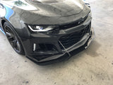 Chevrolet Camaro ZL1 Carbon Fiber Front Wind Splitter 2017 - 2024