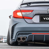 2018-22 Honda Accord V4 Rear Bumper By YOFER - UNPAINTED