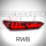 HRS 2018-24 Toyota Camry Lexus Style LED Tail Lights - V2