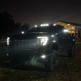 2020-2026+ GMC Chevy Sierra Silverado Smoked Switchback LED Mirror Lights