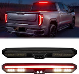 2020-2026+ GMC Chevy Sierra Silverado Smoked Switchback LED Mirror Lights