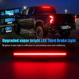 2020-2026+ GMC Sierra Chevy Silverado Smoked LED 3rd Brake Light