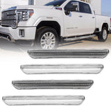 2020-2026+ GMC Sierra HD 2500 Smoked White Amber SCANNING LED Side Markers