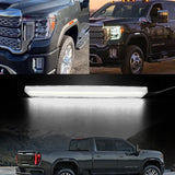 2020-2026+ GMC Sierra HD 2500 Smoked White Amber SCANNING LED Side Markers