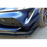 Toyota Supra A90/91 Carbon Fiber Front Bumper Canards 2020-2023
