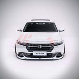 2023-26 11th Gen Honda Accord Full Front Lip + Grill by Yofer