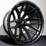 Apocalypse GEN 3 BLACK Rim for GMC SIERRA 1500 (22x14) Ultimate Offset
