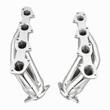 Dodge Challenger Charger 300C Magnum 6.1 Hemi 1-7/8 Shorty Exhaust Headers Polished Silver Ceramic 06-10