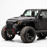 Apocalypse GEN 3 BLACK Rim for Jeep Wrangler and Jeep Gladiator (22x14) Ultimate Offset