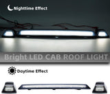 2020-2026+ GMC Chevy HD Smoked White Amber LED Roof Cab Lights