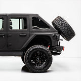 Apocalypse GEN 3 BLACK Rim for Jeep Wrangler and Jeep Gladiator (22x14) Ultimate Offset