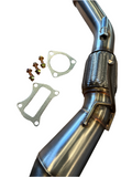SPDZ1 K Series Megaphone Header Downpipe 12-15 Civic Si FG & 13-15 Acura ILX Cast Bellmouth