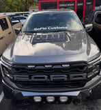 F150 HOOD SCOOP CARBON FINISH