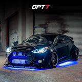 AURA LED Lighting Kit Bundle - Underglow + Grille + Interior - Remote Control
