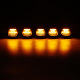 2019-2026 Ram HD Clear Smoked White Amber LED Roof Cab Lights