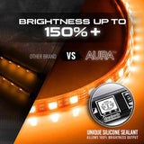 AURA LED Lighting Kit Triple Bundle (Halo + Interior + Underglow) for Dodge Challenger - Remote Control
