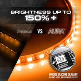 AURA LED Lighting Kit Bundle - Underglow + Grille + Interior - Remote Control