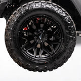 Apocalypse GEN 3 BLACK Rim for Jeep Wrangler and Jeep Gladiator (22x14) Ultimate Offset