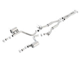 Borla 2015 Dodge Challenger SRT/392 Hemi 6.4L V8 S-TYPE Catback Exhaust w/ Valves Factory Bezel