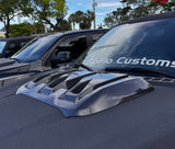 F150 HOOD SCOOP CARBON FINISH
