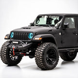 Apocalypse GEN 3 BLACK Rim for Jeep Wrangler and Jeep Gladiator (22x14) Ultimate Offset