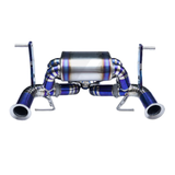 Titanium Valved Muffler Exhaust System for Lamborghini Aventador S LP740‑4 6.5L V12