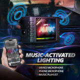 AURA PRO LED Triple Bundle for Dodge Challenger 08-23 ( Halo + Interior + Underglow ) - Bluetooth APP and Remote Controlled