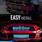 AURA 09-18 Ram Bundle- RGBW Headlights +Interior + Quantum Rock lights + Grille w- Bluetooth