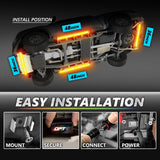 AURA PRO LED Triple Bundle for Dodge Challenger 08-23 ( Halo + Interior + Underglow ) - Bluetooth APP and Remote Controlled