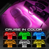 AURA LED Lighting Kit Bundle - Underglow + Grille + Interior - Remote Control