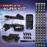 AURA Remote Control Day Time Running Light DRL Halo RGB for Dodge Challenger 08-23 - Install Friendly