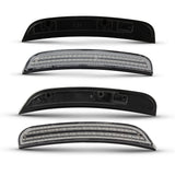 2015–2024 Dodge Charger Clear White LED Side Markers Set