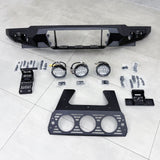 RAM TRX Baja Front Bumper w/ 3 Center Lights & Skid Plate 2021-2024