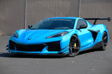 Chevrolet Corvette C8 Z06/ E Ray/ ZR1/ Grand Sport Carbon Fiber Side Rocker Extensions/ Side Skirts